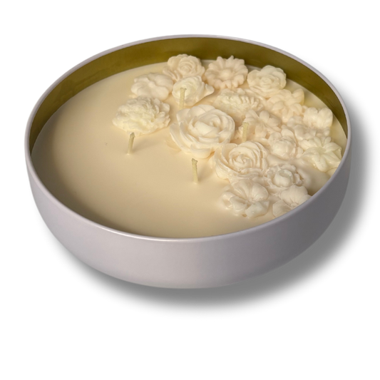 Citrine Bouquet with Floral Designs